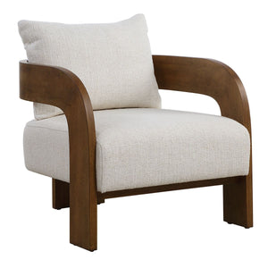 Rowan Accent Chair - modern accent chair with comfortable cushioning and sleek design | Image 4 | InSTYLE Home & Rugs