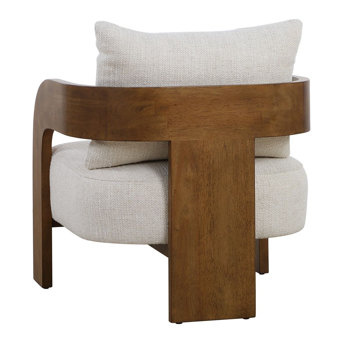 Rowan Accent Chair - modern accent chair with comfortable cushioning and sleek design | Image 6 | InSTYLE Home & Rugs