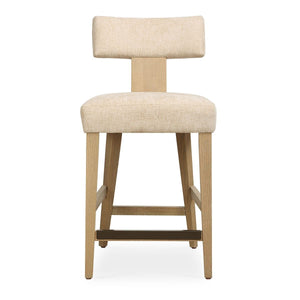 Elysian Counter Stool, Sand - perfect for modern counters | Image 2 | InSTYLE Home & Rugs