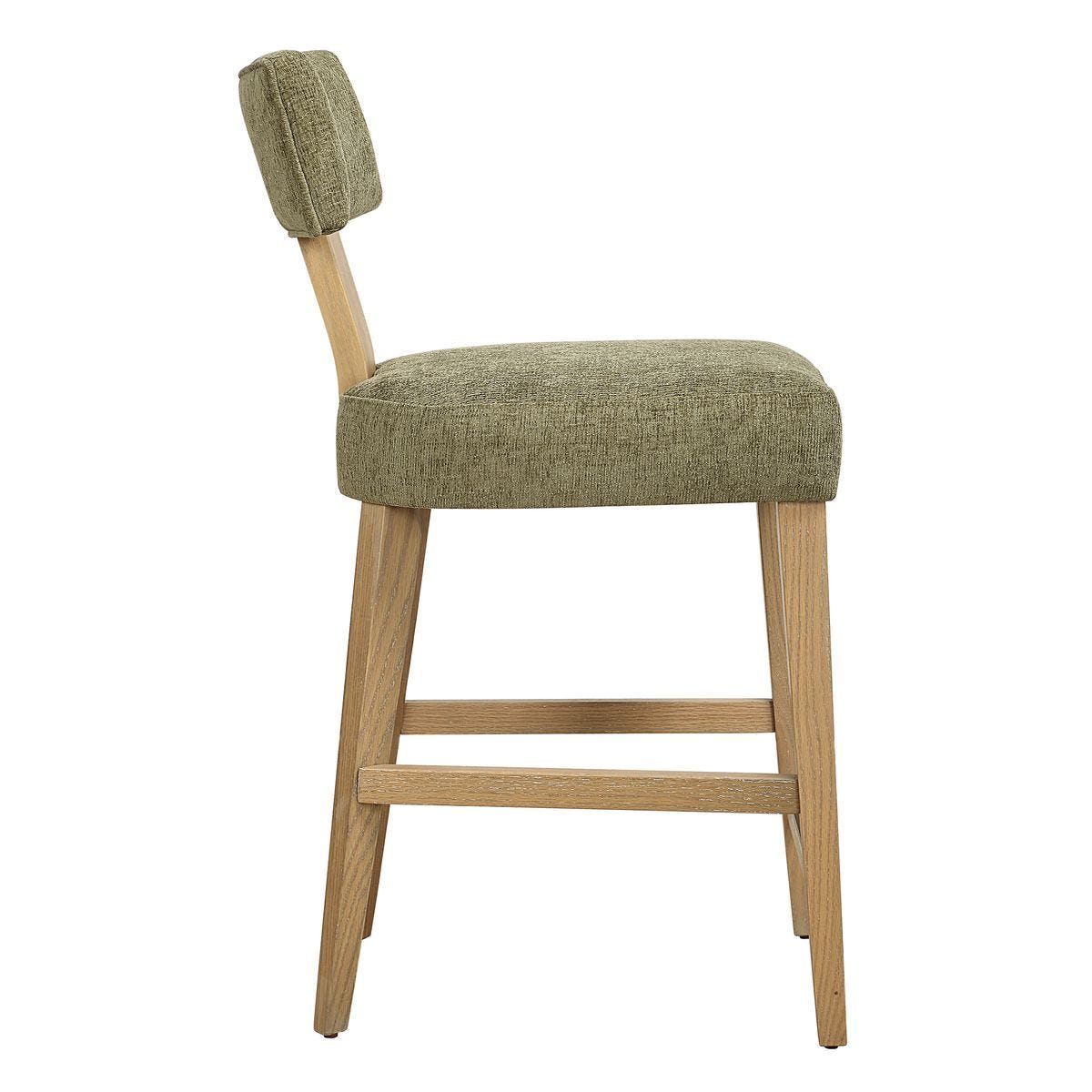 Elysian Counter Stool, Moss - sleek stools for kitchen bars | Image 5 | InSTYLE Home & Rugs