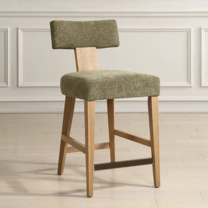 Elysian Counter Stool, Moss - sleek stools for kitchen bars | Image 3 | InSTYLE Home & Rugs