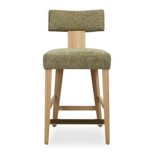 Elysian Counter Stool, Moss - sleek stools for kitchen bars | Image 2 | InSTYLE Home & Rugs