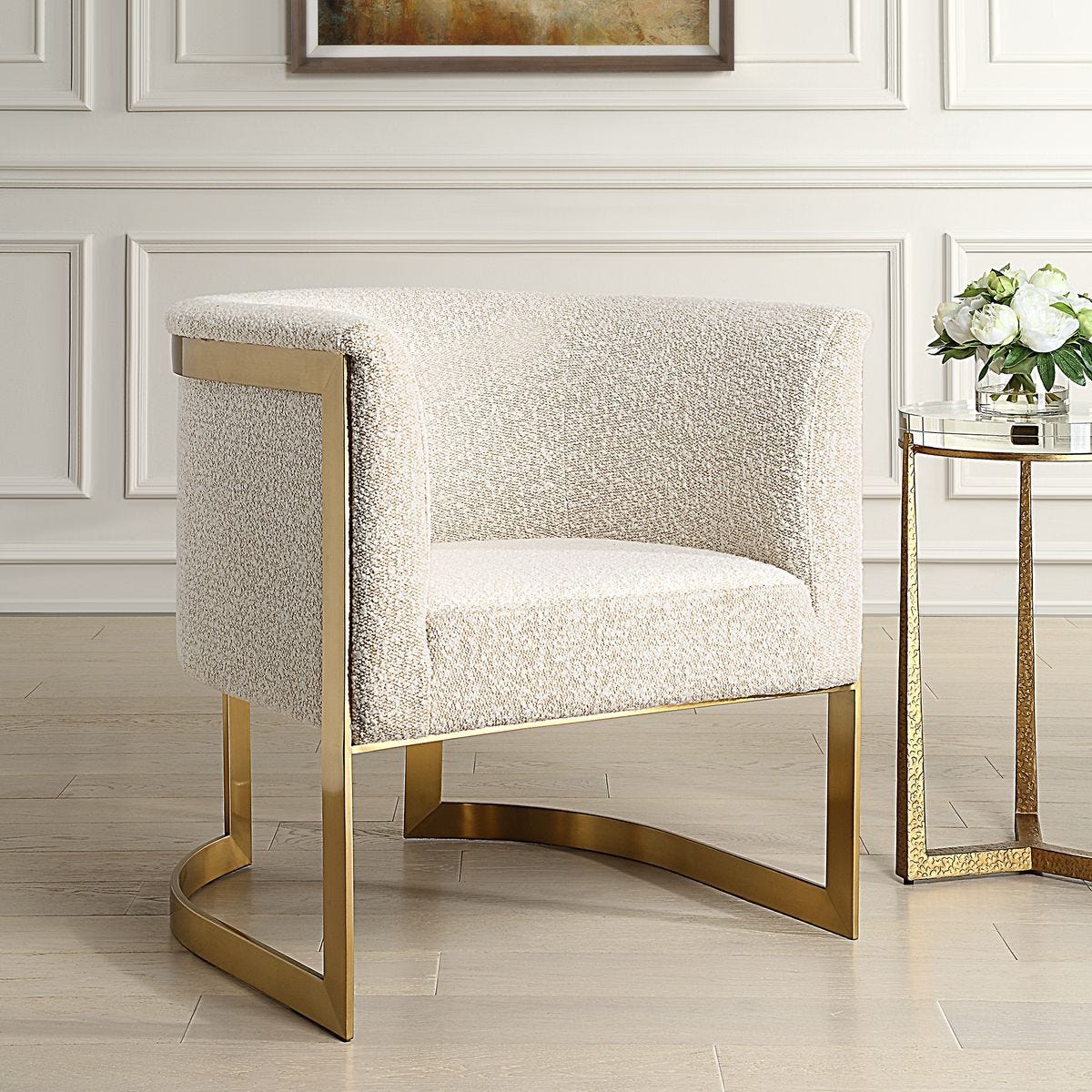 Bellina Accent Chair - compact accent chair for adding personality to any room | Image 3 | InSTYLE Home & Rugs