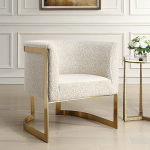 Bellina Accent Chair - compact accent chair for adding personality to any room | Image 3 | InSTYLE Home & Rugs