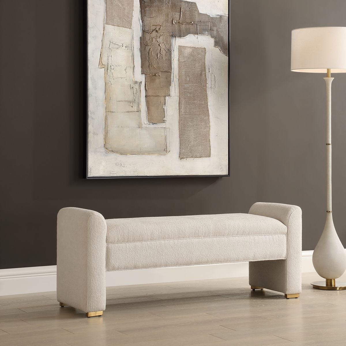Caliste Bench - stylish bench for any space | Image 1 | InSTYLE Home & Rugs