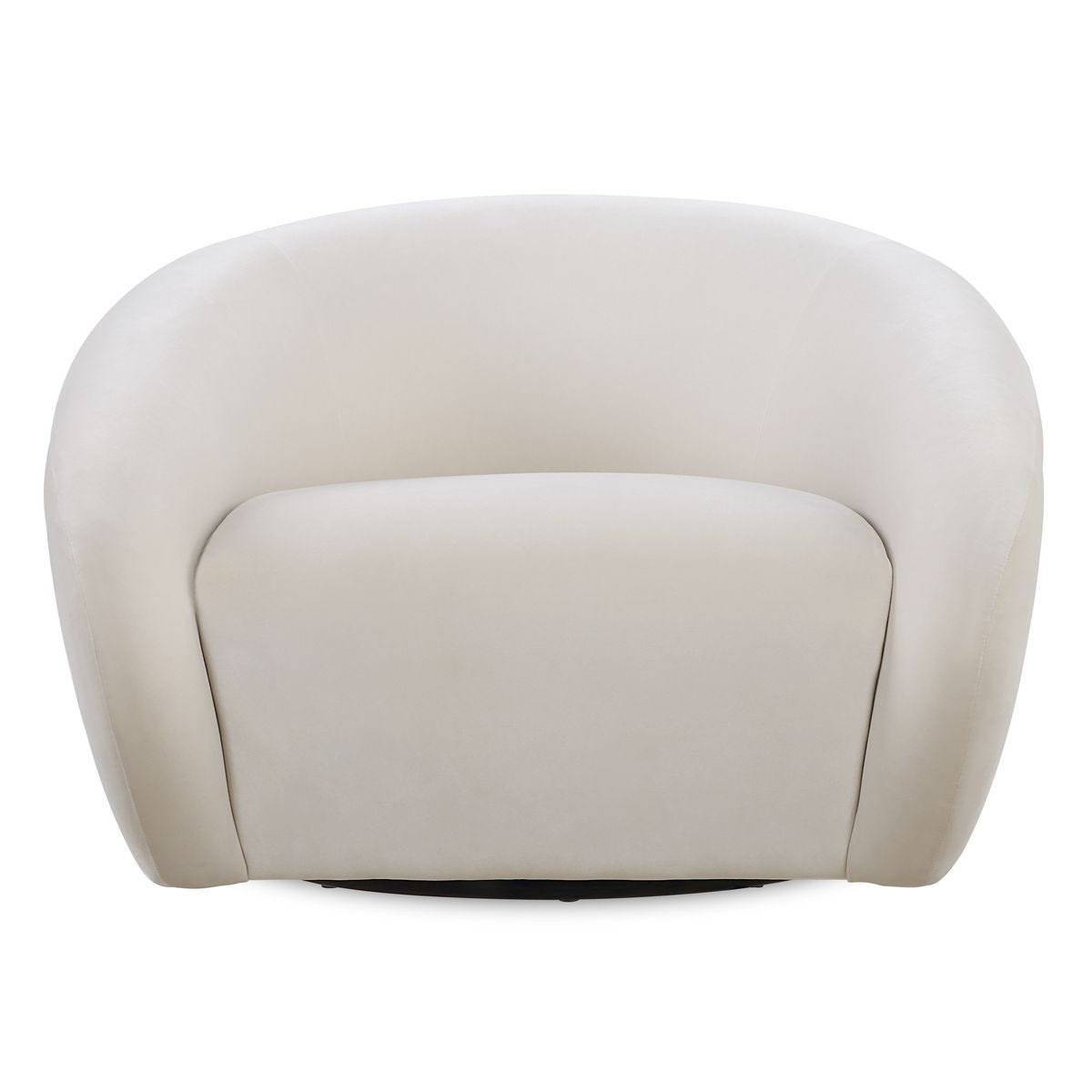 DeSoto Swivel Chair, Cream - variety of styles from classic to contemporary | Image 2 | InSTYLE Home & Rugs