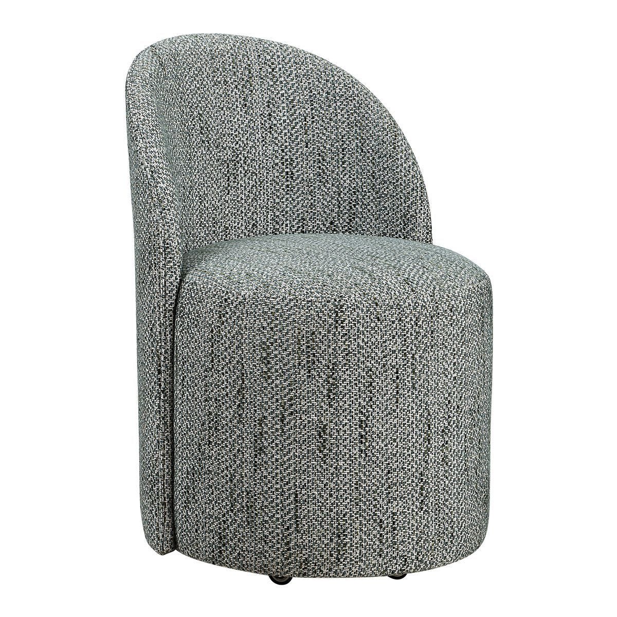 Roll With It Dining Chair, Teal - elegant seating for dining areas | Image 4 | InSTYLE Home & Rugs
