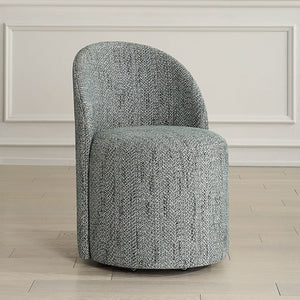 Roll With It Dining Chair, Teal - elegant seating for dining areas | Image 3 | InSTYLE Home & Rugs