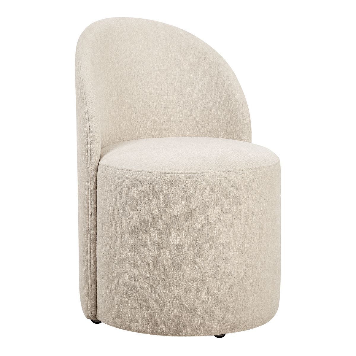 Roll With It Dining Chair, Sand - comfortable dining experience | Image 4 | InSTYLE Home & Rugs