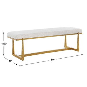 Midas Bench - durable bench with modern style | Image 7 | InSTYLE Home & Rugs