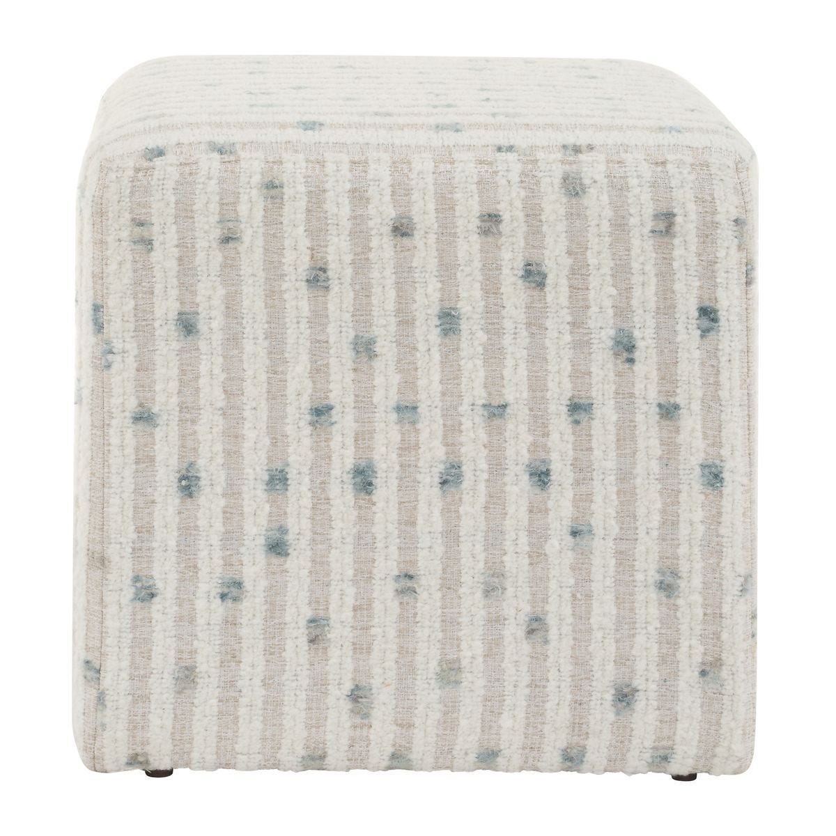 Joie Ottoman, Sea Blue - perfect footrests with style | Image 4 | InSTYLE Home & Rugs