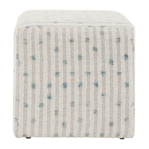 Joie Ottoman, Sea Blue - perfect footrests with style | Image 4 | InSTYLE Home & Rugs