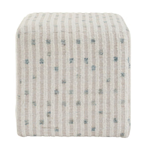 Joie Ottoman, Sea Blue - perfect footrests with style | Image 5 | InSTYLE Home & Rugs