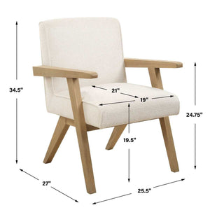 Blakely Dining Arm Chair - elegant seating for dining areas | Image 9 | InSTYLE Home & Rugs