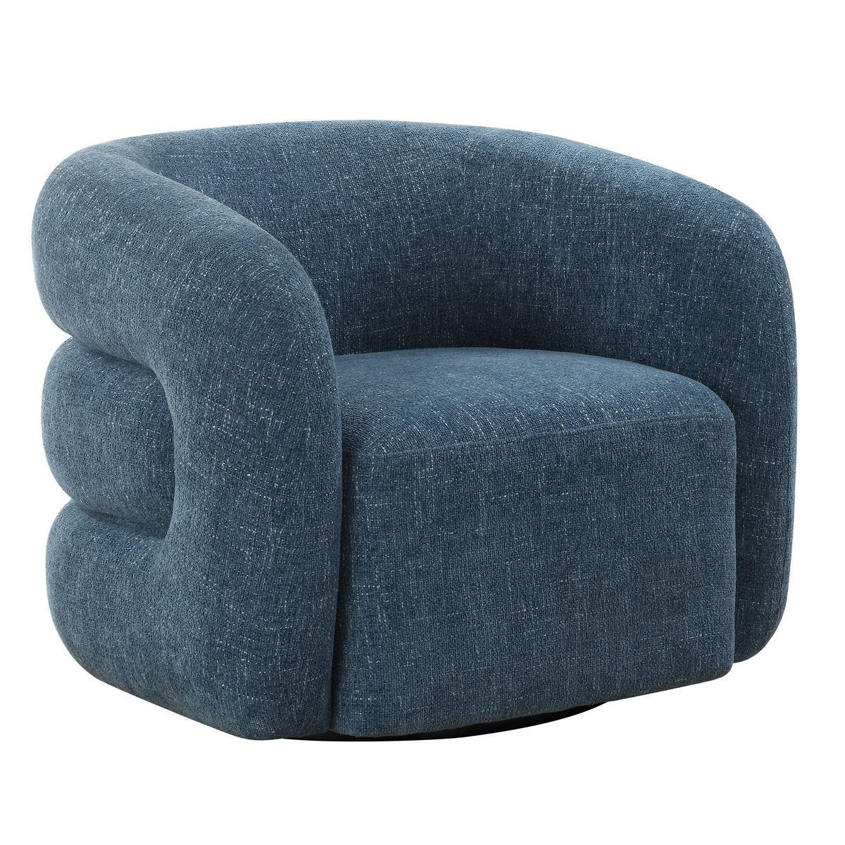 Junie Swivel Chair - comfortable seating for dining and office spaces | Image 6 | InSTYLE Home & Rugs