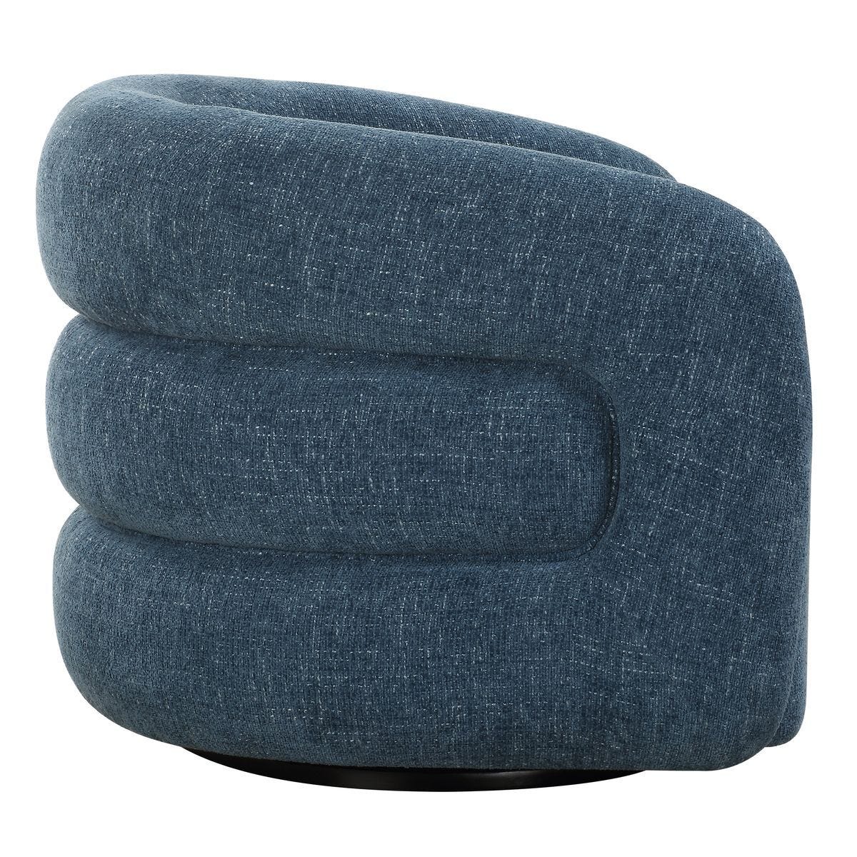 Junie Swivel Chair - comfortable seating for dining and office spaces | Image 7 | InSTYLE Home & Rugs