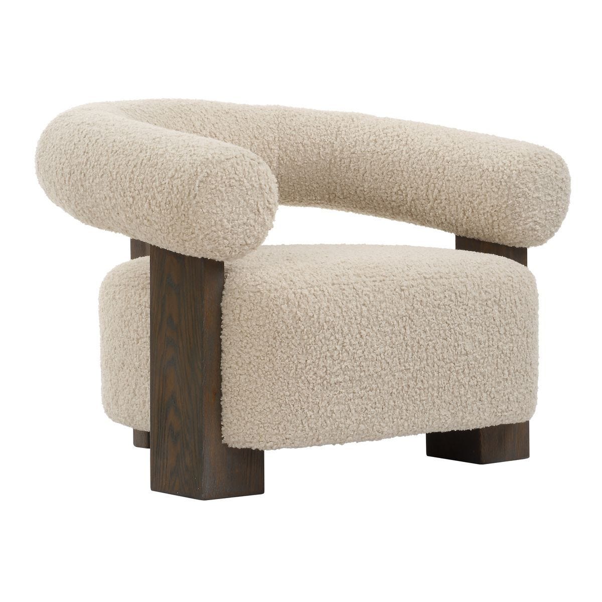 Lennox Accent Chair - modern accent chair with comfortable cushioning and sleek design | Image 4 | InSTYLE Home & Rugs
