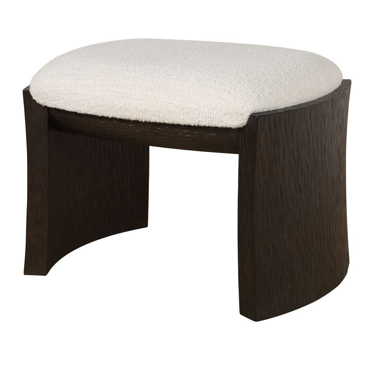 Port Small Bench, Walnut - durable bench with modern style | Image 4 | InSTYLE Home & Rugs
