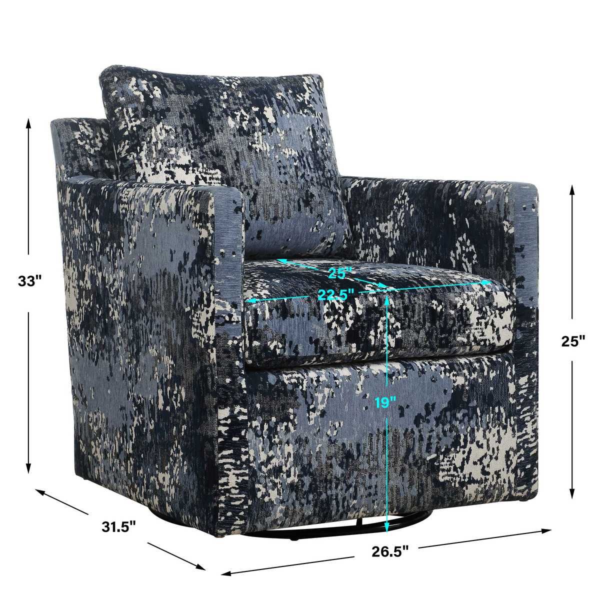 Tisdell Swivel/Glider - | Image 9 | InSTYLE Home & Rugs