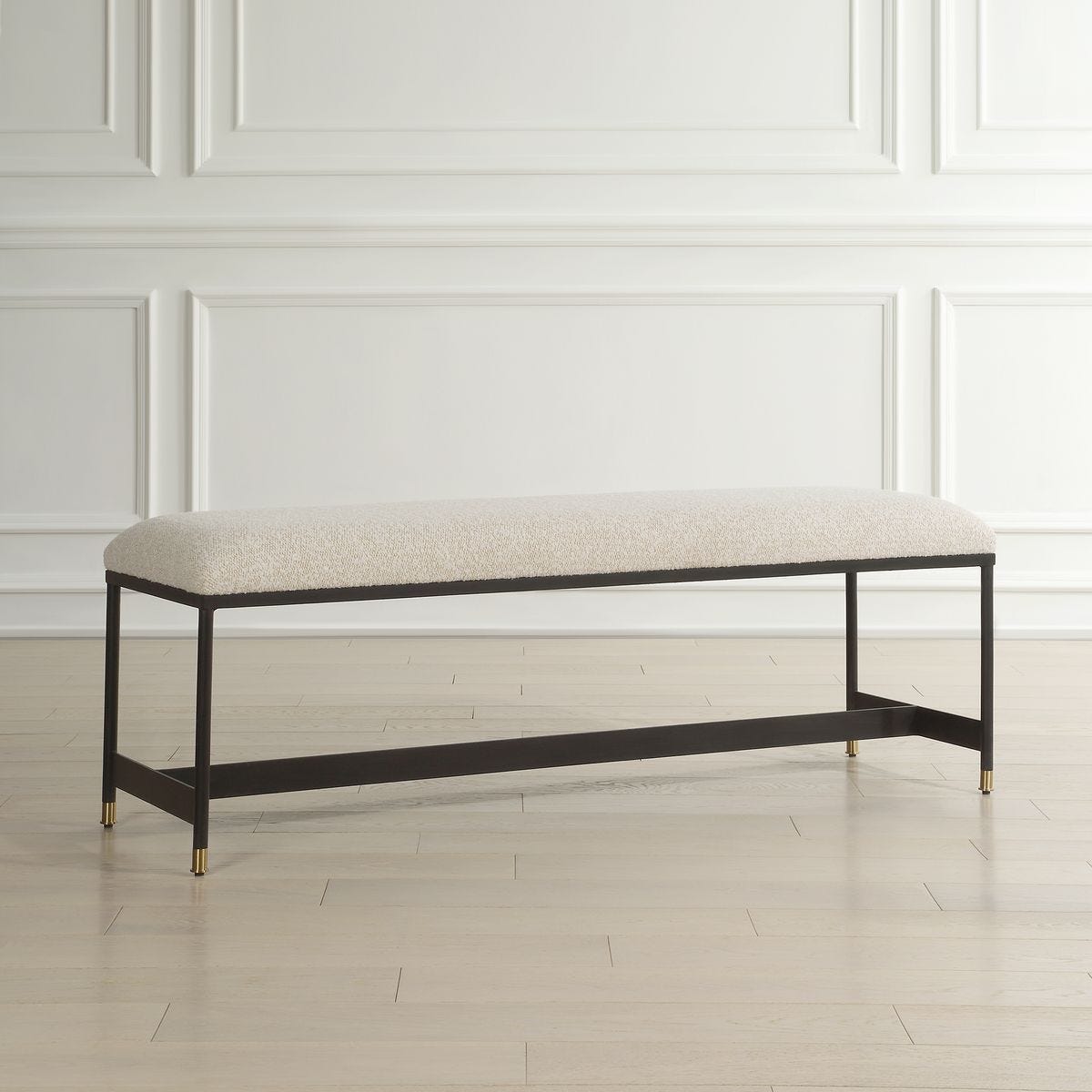 Halston Bench - stylish bench for any space | Image 4 | InSTYLE Home & Rugs