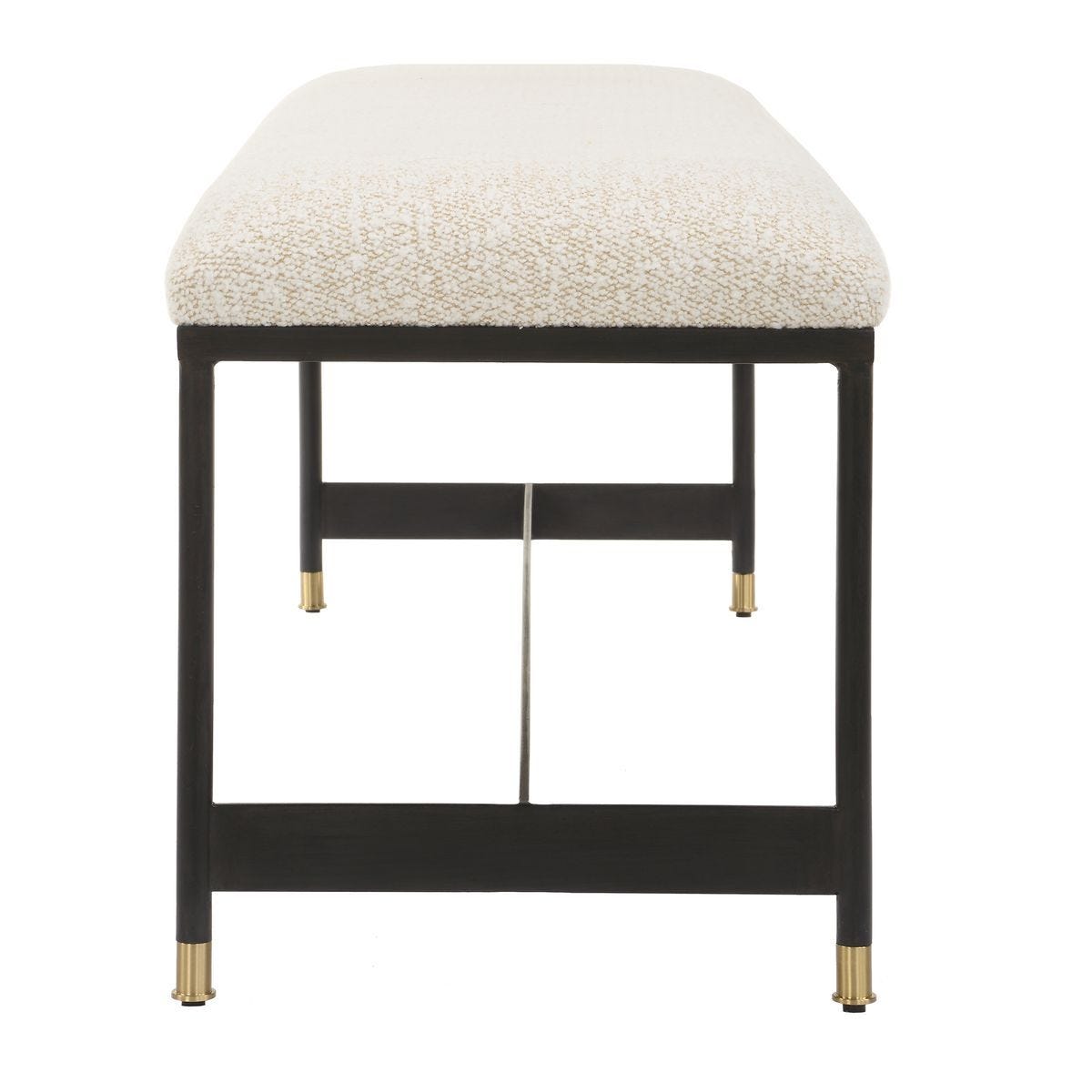Halston Bench - stylish bench for any space | Image 6 | InSTYLE Home & Rugs