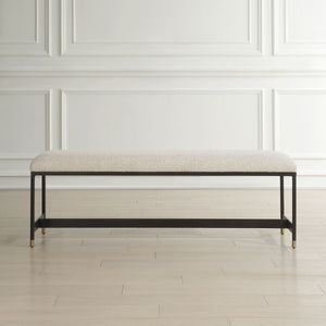 Halston Bench - stylish bench for any space | Image 3 | InSTYLE Home & Rugs