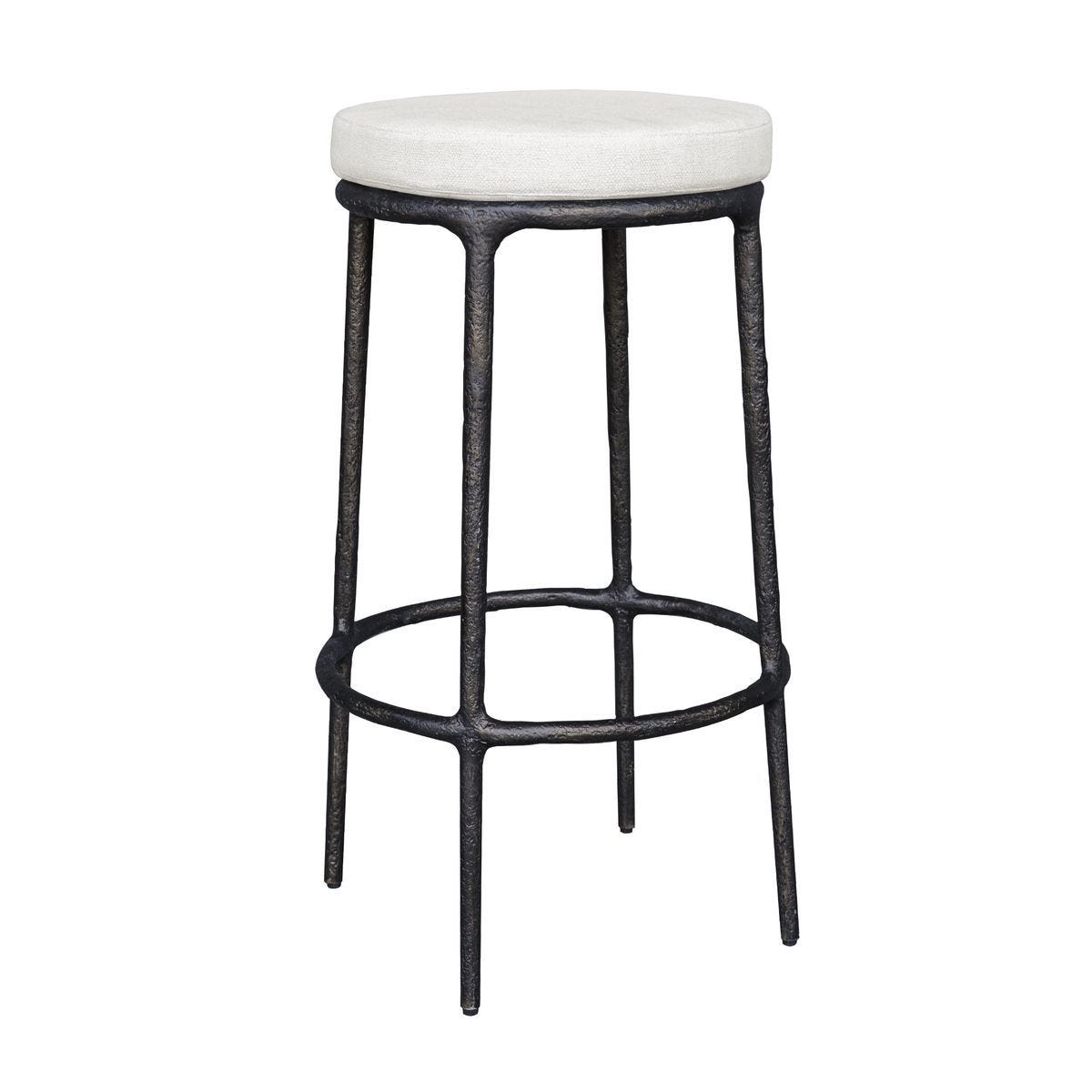Thayer Outdoor Bar Stool - perfect for small spaces | Image 3 | InSTYLE Home & Rugs