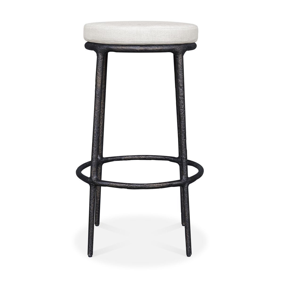 Thayer Outdoor Bar Stool - perfect for small spaces | Image 2 | InSTYLE Home & Rugs