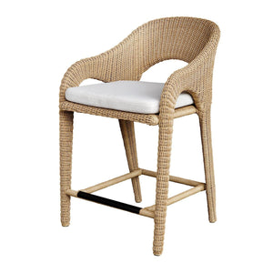 Kavali Outdoor Counter Stool - ergonomic design for comfort | Image 11 | InSTYLE Home & Rugs