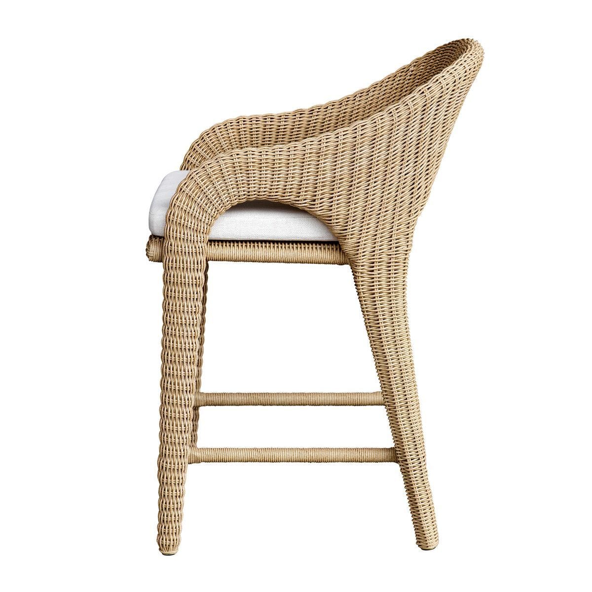 Kavali Outdoor Counter Stool - ergonomic design for comfort | Image 12 | InSTYLE Home & Rugs