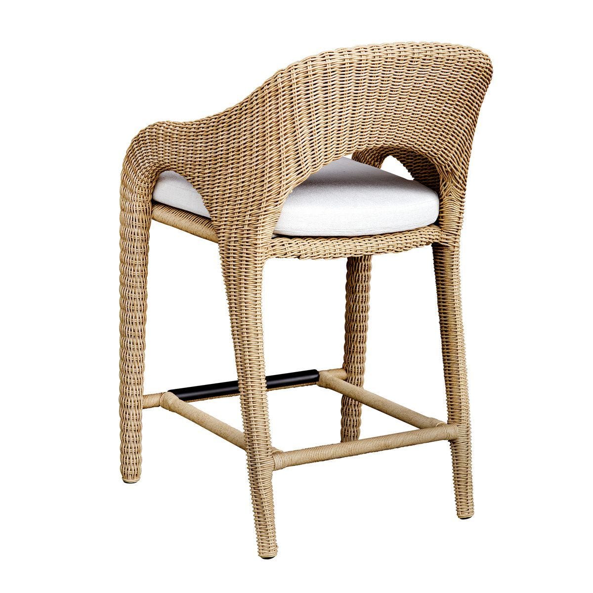 Kavali Outdoor Counter Stool - ergonomic design for comfort | Image 13 | InSTYLE Home & Rugs