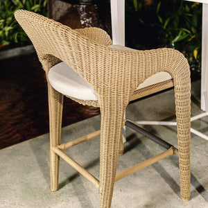 Kavali Outdoor Counter Stool - ergonomic design for comfort | Image 9 | InSTYLE Home & Rugs