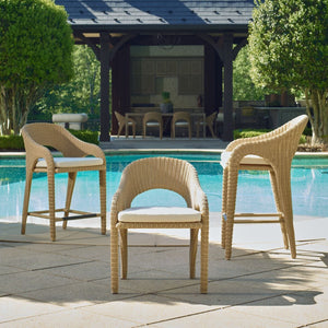 Kavali Outdoor Counter Stool - ergonomic design for comfort | Image 4 | InSTYLE Home & Rugs