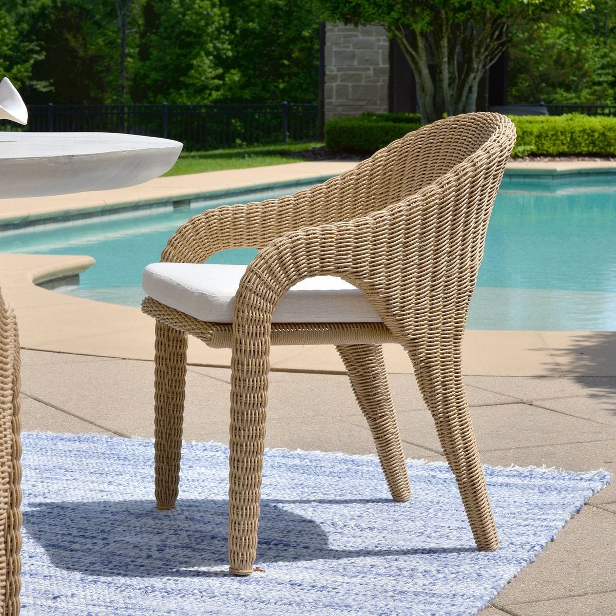 Kavali Outdoor Dining Armchair - comfortable dining experience | Image 1 | InSTYLE Home & Rugs