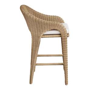 Kavali Outdoor Bar Stool - modern bar stool with adjustable height for flexible seating | Image 6 | InSTYLE Home & Rugs