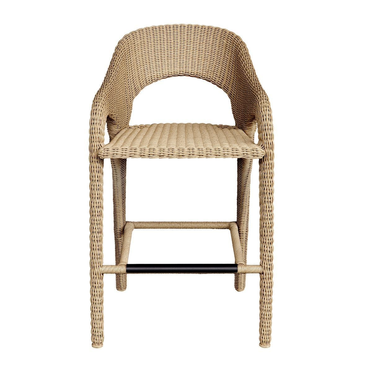 Kavali Outdoor Bar Stool - modern bar stool with adjustable height for flexible seating | Image 9 | InSTYLE Home & Rugs