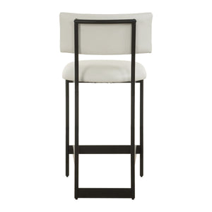 Apsley Counter Stool, Black - sleek stools for kitchen bars | Image 6 | InSTYLE Home & Rugs