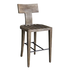 Cellini Outdoor Bar Stool - compact and stylish design | Image 7 | InSTYLE Home & Rugs