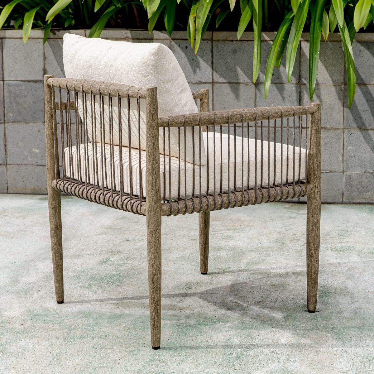 Borneo Outdoor Dining Chair - elegant seating for dining areas | Image 5 | InSTYLE Home & Rugs