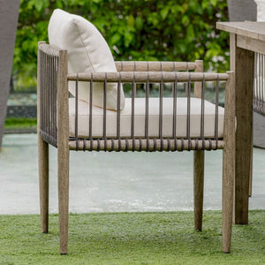 Borneo Outdoor Dining Chair - elegant seating for dining areas | Image 4 | InSTYLE Home & Rugs
