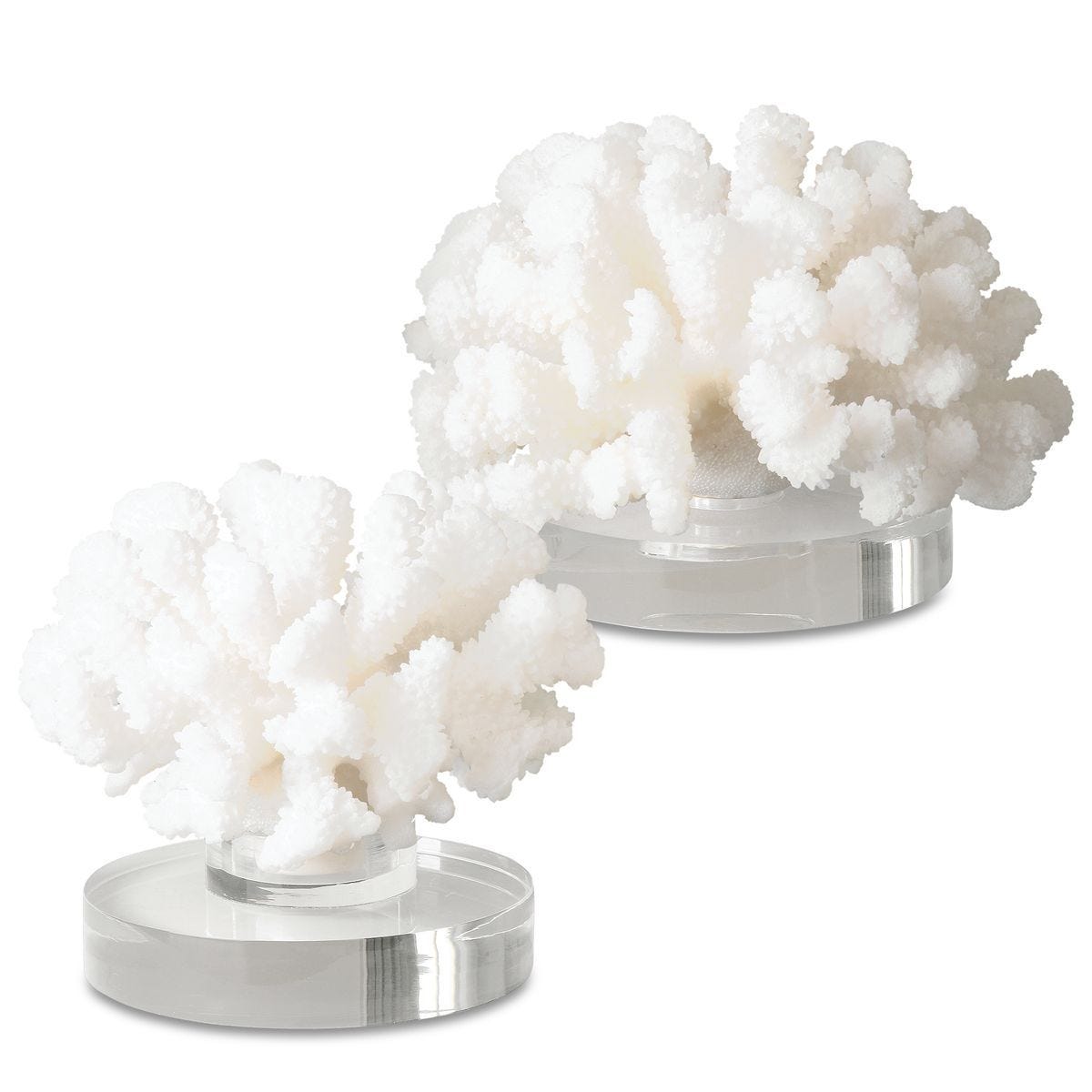 Hard Coral Sculpture, S/2 - decor accents and accessories for every room | Image 1 | InSTYLE Home & Rugs