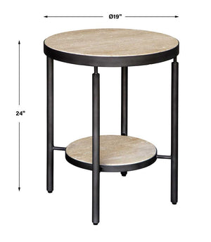 Dauntless Side Table - available in a variety of materials and styles | Image 8 | InSTYLE Home & Rugs