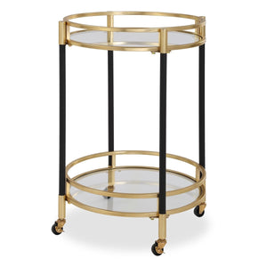 Dolly Bar Cart - elegant bar cart for hosting stylish cocktail parties | Image 2 | InSTYLE Home & Rugs