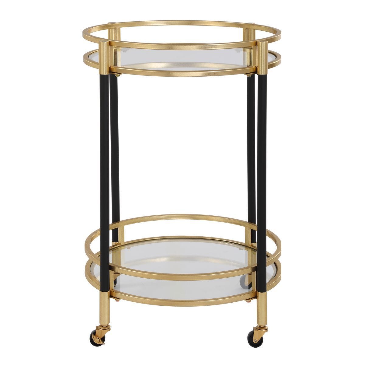 Dolly Bar Cart - elegant bar cart for hosting stylish cocktail parties | Image 4 | InSTYLE Home & Rugs