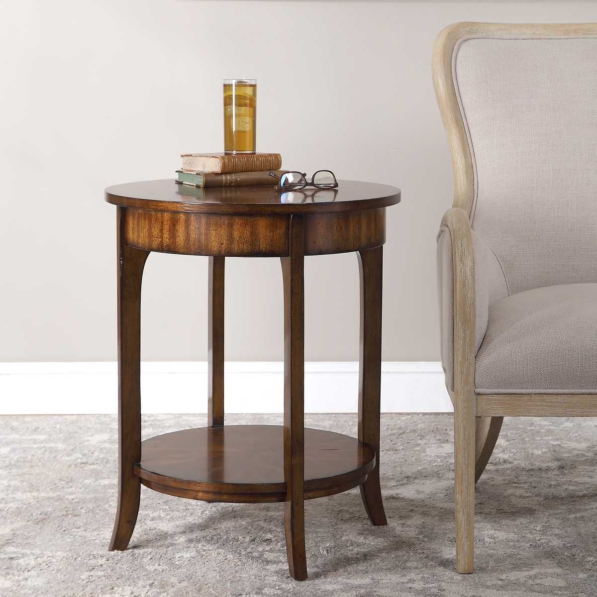 Carmel Lamp Table - elegant lamp tables for a cozy and stylish ambiance | Image 1 | InSTYLE Home & Rugs