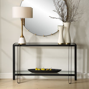 Shadow Console Table - elegant console table for modern living room decor | Image 1 | InSTYLE Home & Rugs