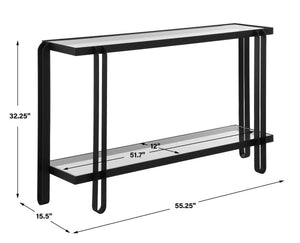 Shadow Console Table - elegant console table for modern living room decor | Image 8 | InSTYLE Home & Rugs