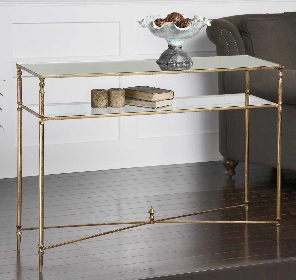 Henzler Console Table - elegant console table for modern living room decor | Image 7 | InSTYLE Home & Rugs