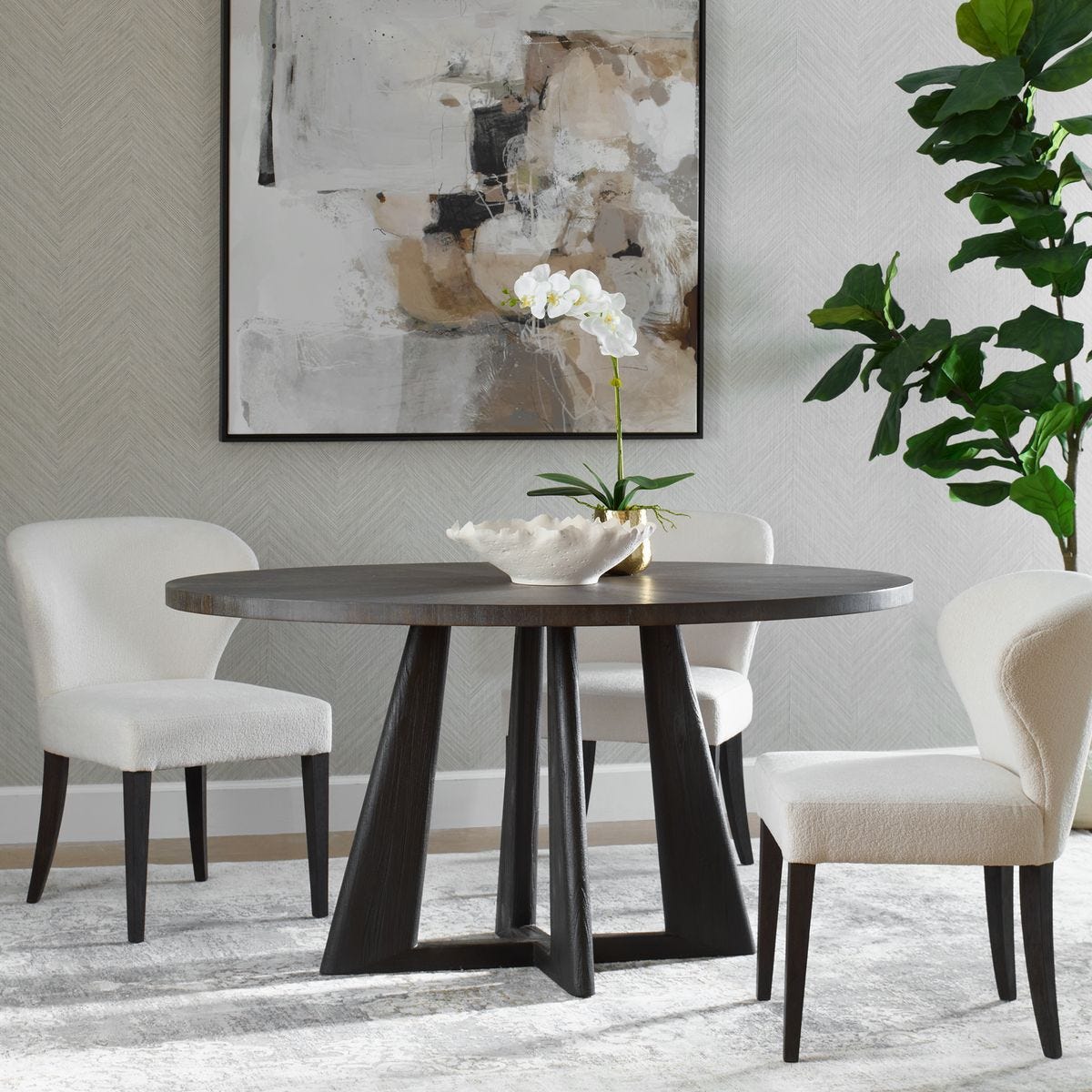 Pulsar Dining Table, 2 Cartons - elegant table for dining rooms | Image 3 | InSTYLE Home & Rugs