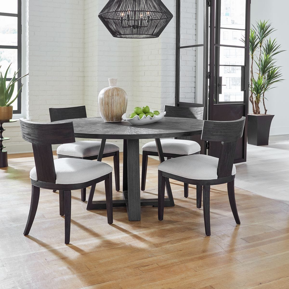 Pulsar Dining Table, 2 Cartons - elegant table for dining rooms | Image 1 | InSTYLE Home & Rugs